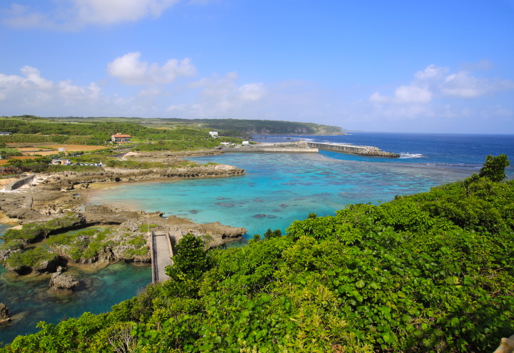イムギャーマリンガーデンの展望からの景色