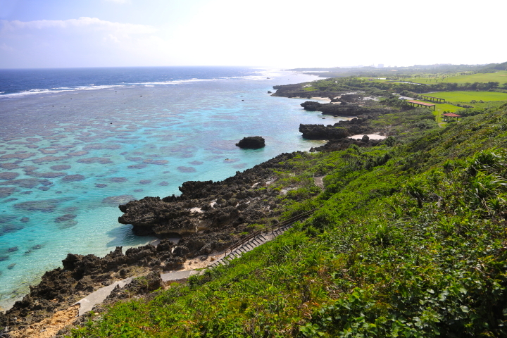 イムギャーマリンガーデンの展望台からの景色