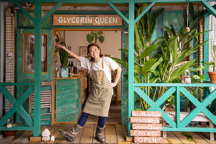 GlycerinQueenの店頭