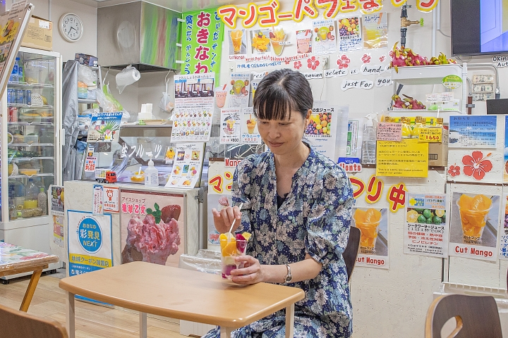 季節のフルーツジェラート