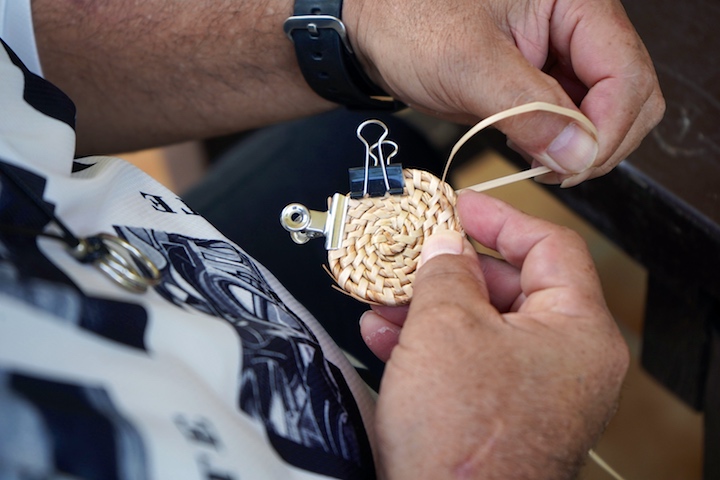 利用者さんが作業