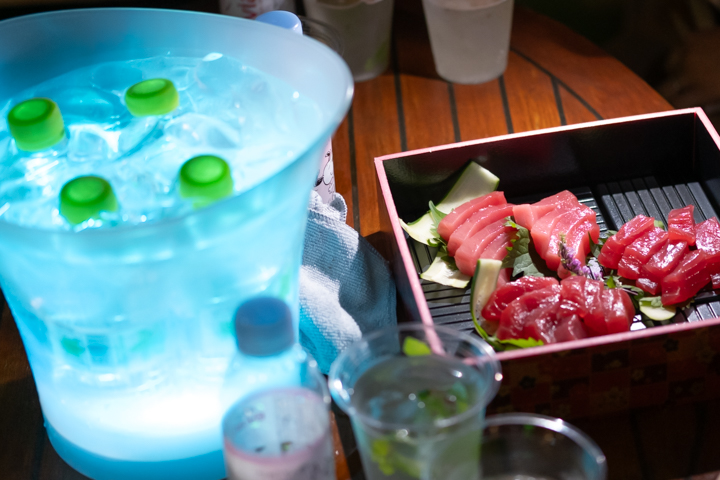 沖縄県産マグロのお造り