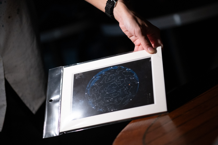 関口さんの軽快なトークで星空説明