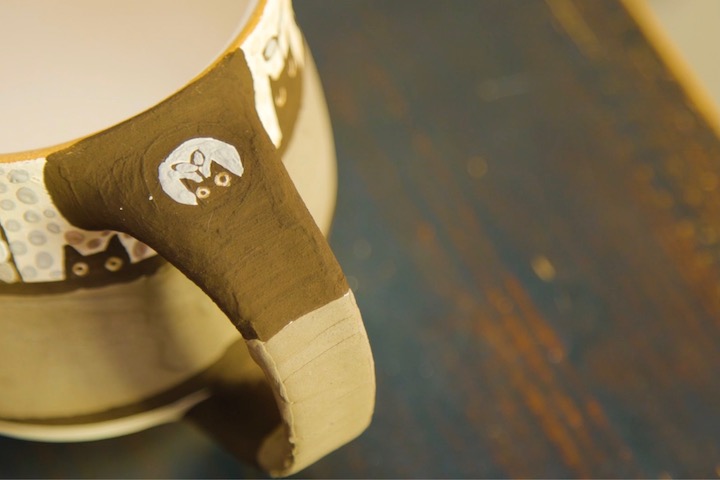 マグカップの持ちてのデザイン