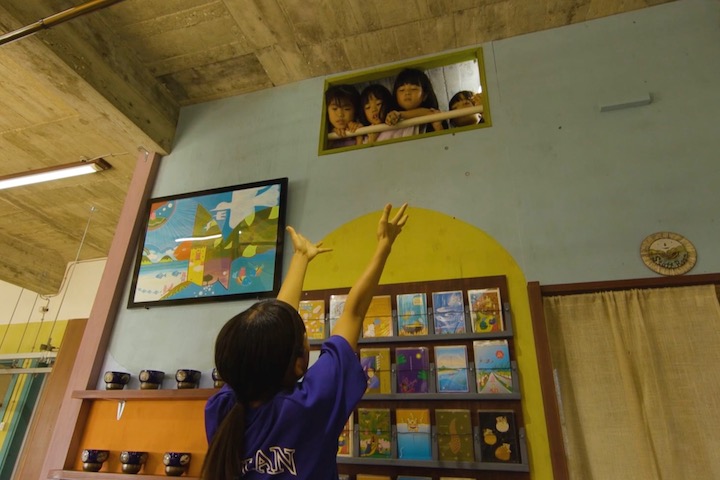 隠し部屋がある工房内