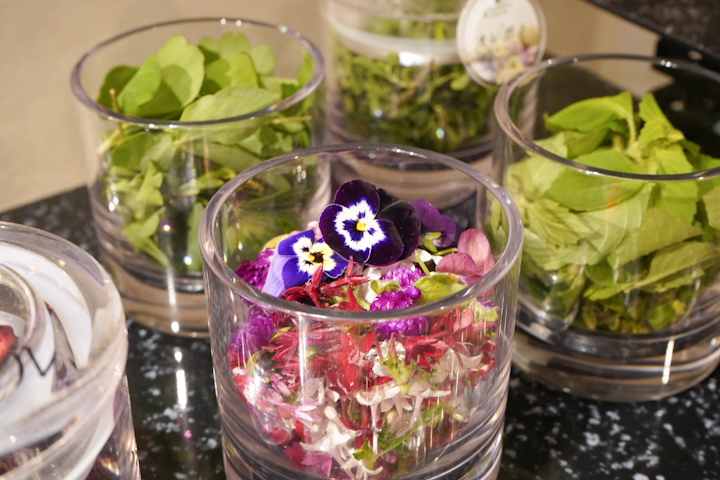 無農薬のハーブ