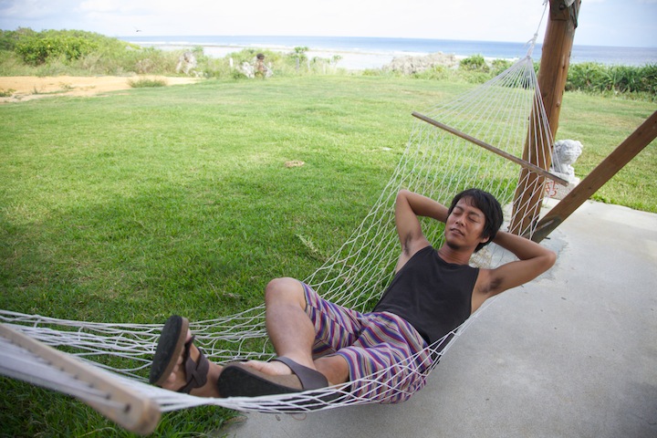 「結家(むすびや)」のハンモック