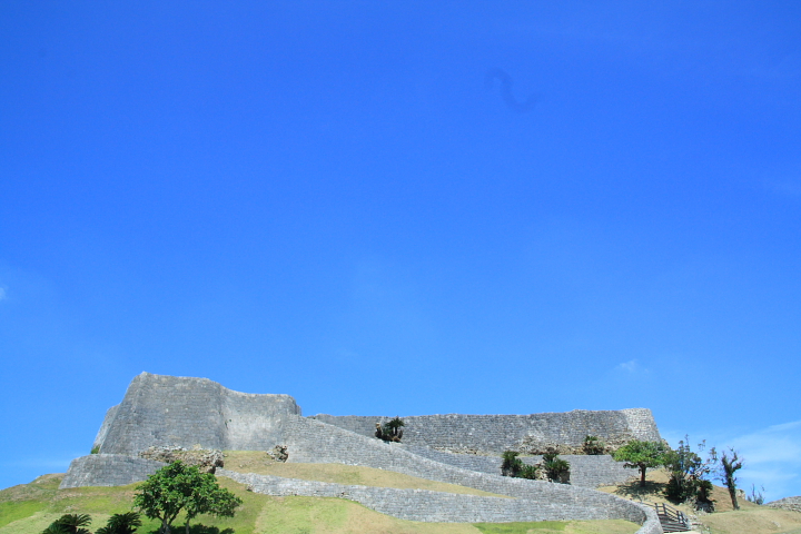 うるま市にある勝連城跡