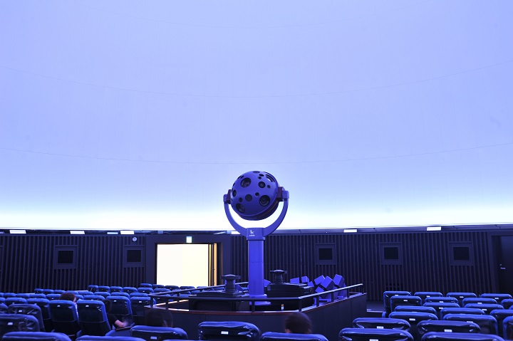 海洋文化館のプラネタリウムの写真
