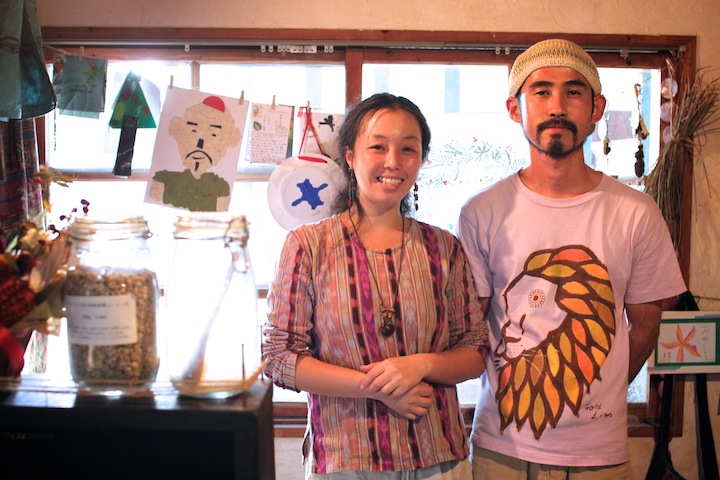 オーナーの加藤さん一家