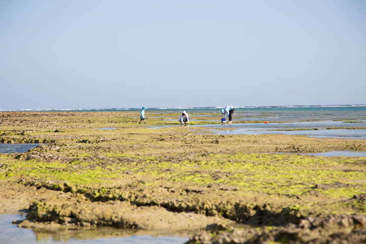 海と共存する沖縄