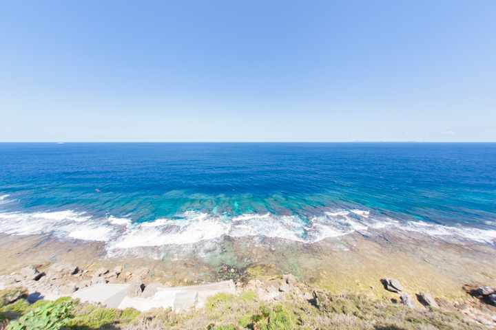 断崖絶壁の絶景