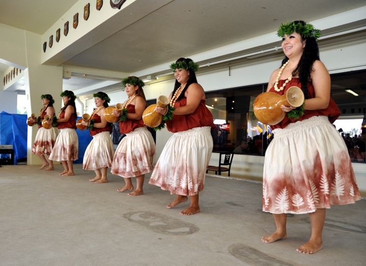アロハダンスのショー