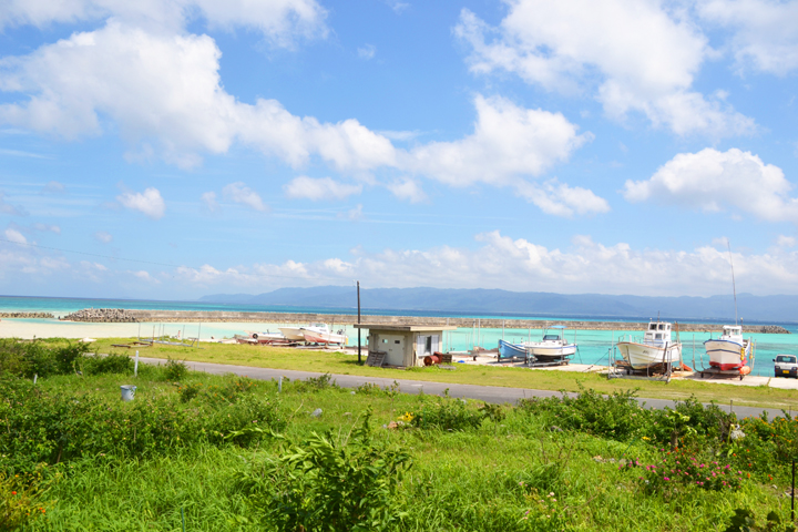 のんびりとした島