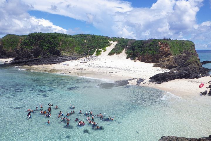 透明感あふれる海