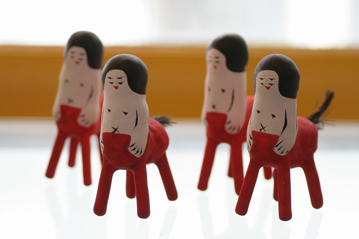 玩具ロードワークスの張子ケンタウロス