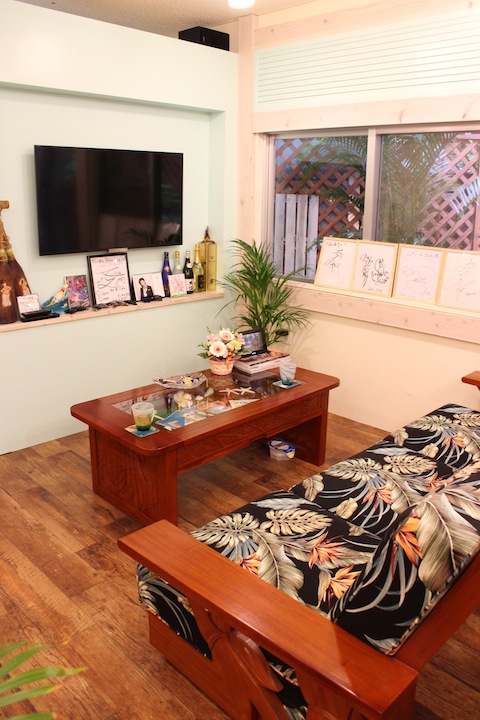 アクセサリーショップ「Ti-da Beach」の店内