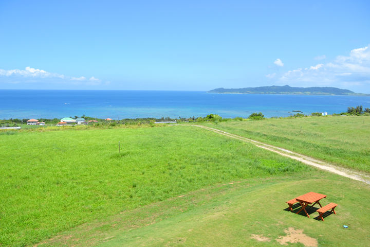 絶景を眺めながらジェラートタイム