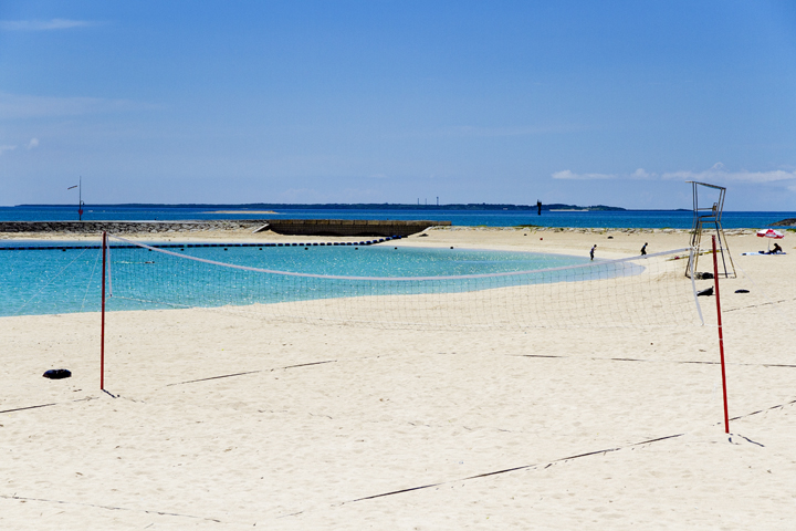 ビーチバレー用のネット