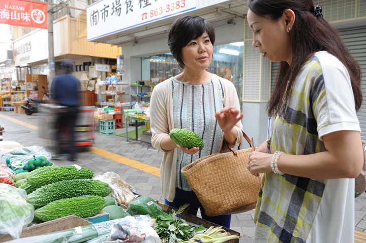 沖縄の市場
