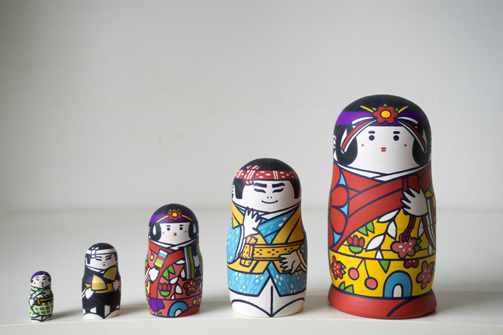 琉球舞踊マトリョーシカ