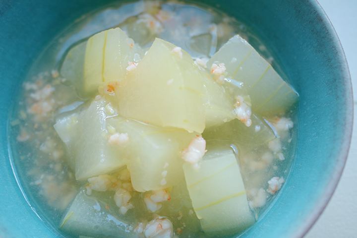 シブイの海老あんかけ
