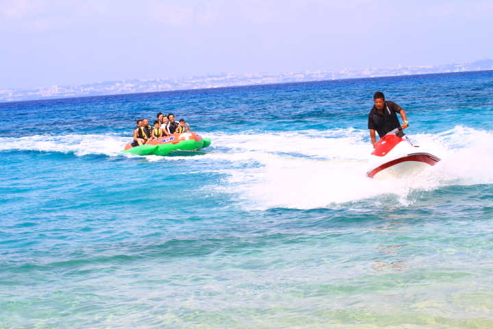 マリンスポーツ好きにはたまらない離島です