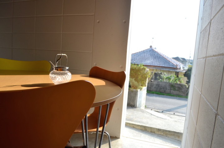 kino store(きのストア)店内からの眺め