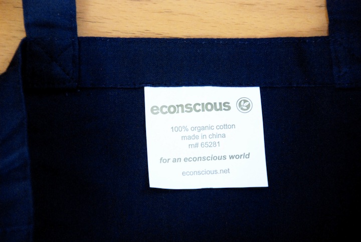 オリジナルのトートバッグ