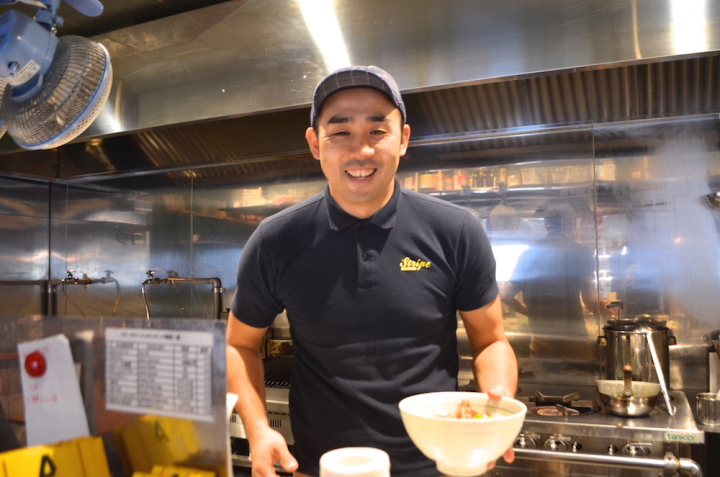 店長の永井伸幸（のぶゆき）さん
