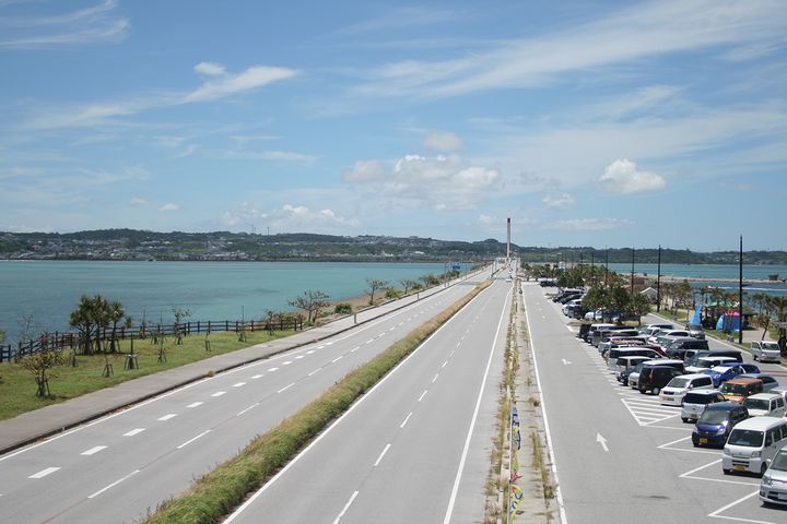 「海中道路」