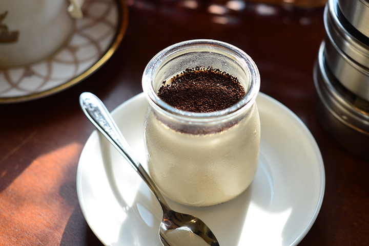 あぐろ焙煎珈琲のプリン