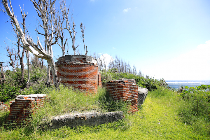 津堅島の建物です