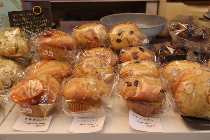 豆乳とおからで作り上げられる「SOYSOY」の焼きたてマフィン