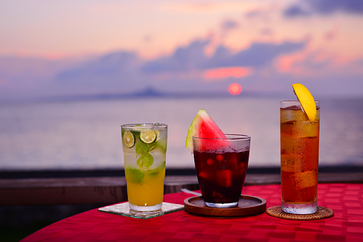 シークヮーサーモヒートなど