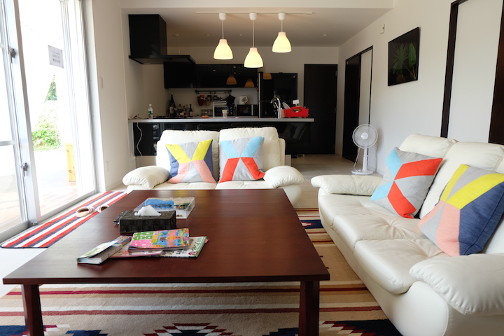 「癒しの宿UmiOto」の共有スペース