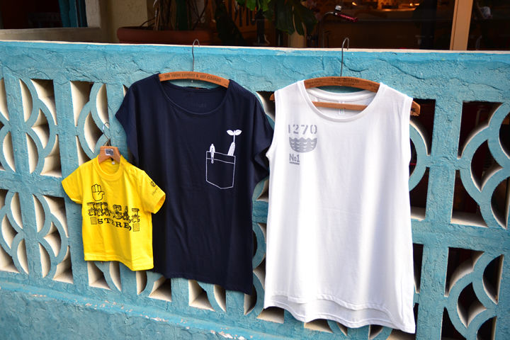 自身がデザインをするTシャツ