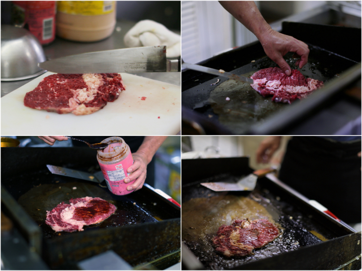 リブロースステーキ