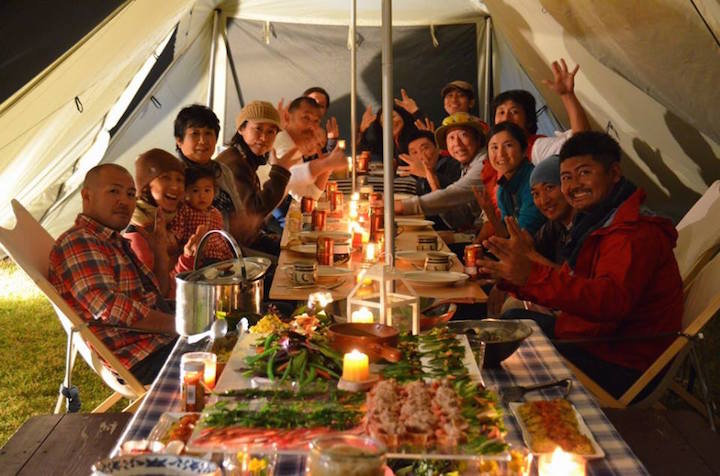 キャンプのメンバー