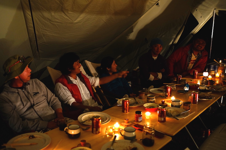 キャンプのメンバー