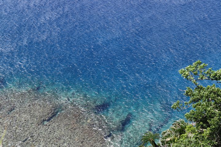 茅打（かやうち）バンタからの眺め