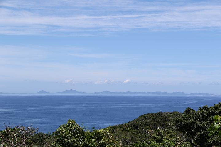 茅打（かやうち）バンタからの眺め