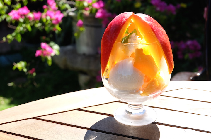 マンゴーパフェ