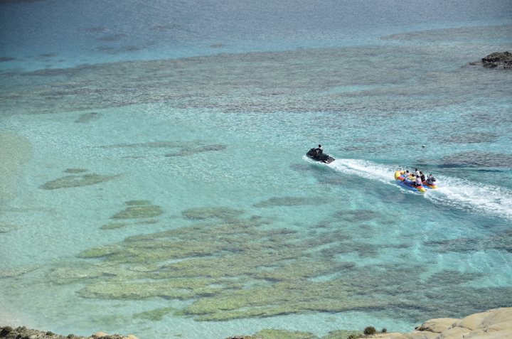 ケラマブルーの美しい海