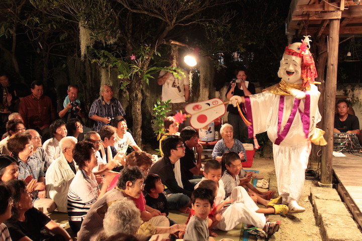 津波古集落のミルク様