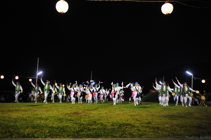 浜比嘉島（はまひがじま）の比嘉（ひが）集落のエイサー