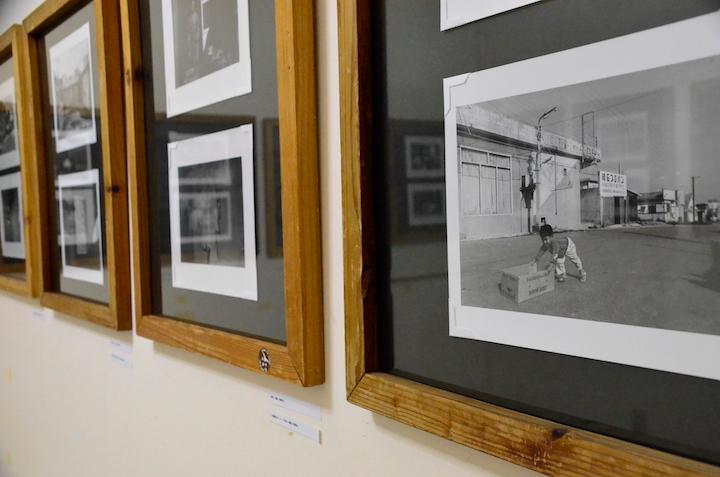 モノクローム写真が展示