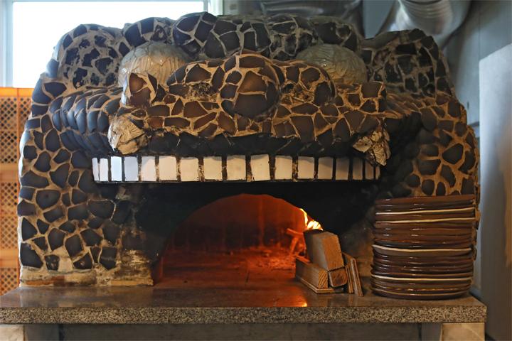 シーサーの石窯