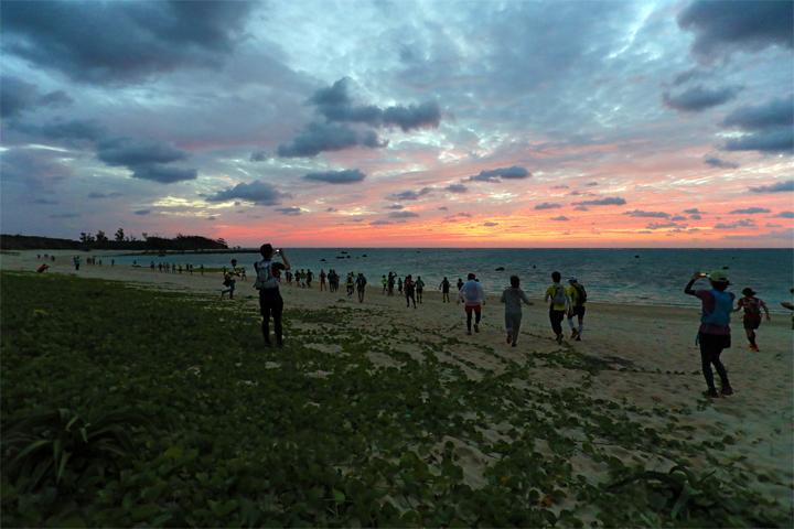 石垣島ではトレイルランニング大会