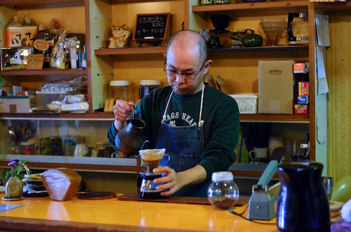 DONABE-COFFEEのオーナー船田弘さん